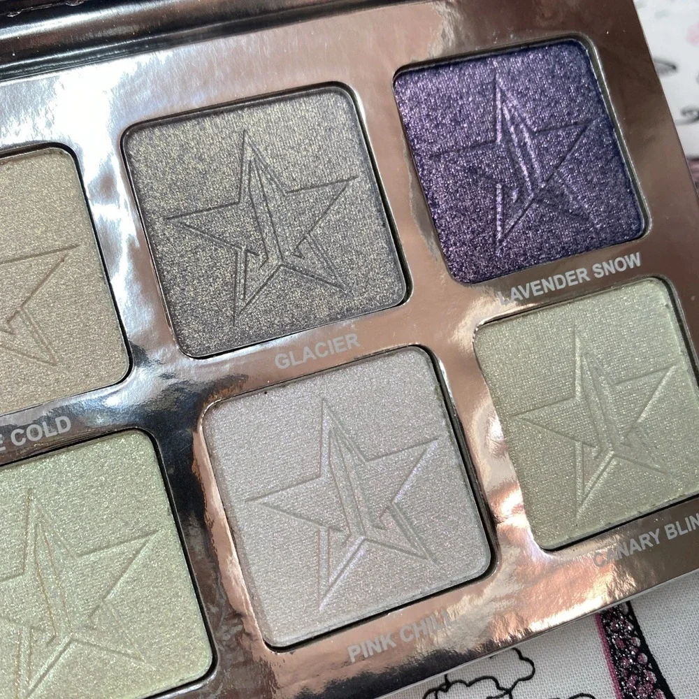 Jeffree Star Cosmetics Platinum Ice Skin Frost Pro Palette DISCONTINUED